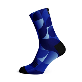 Sox Solid Royal Blue Casual Crew Socks | The Bike Affair