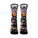 Sox Sticker Casual Crew Socks | The Bike Affair