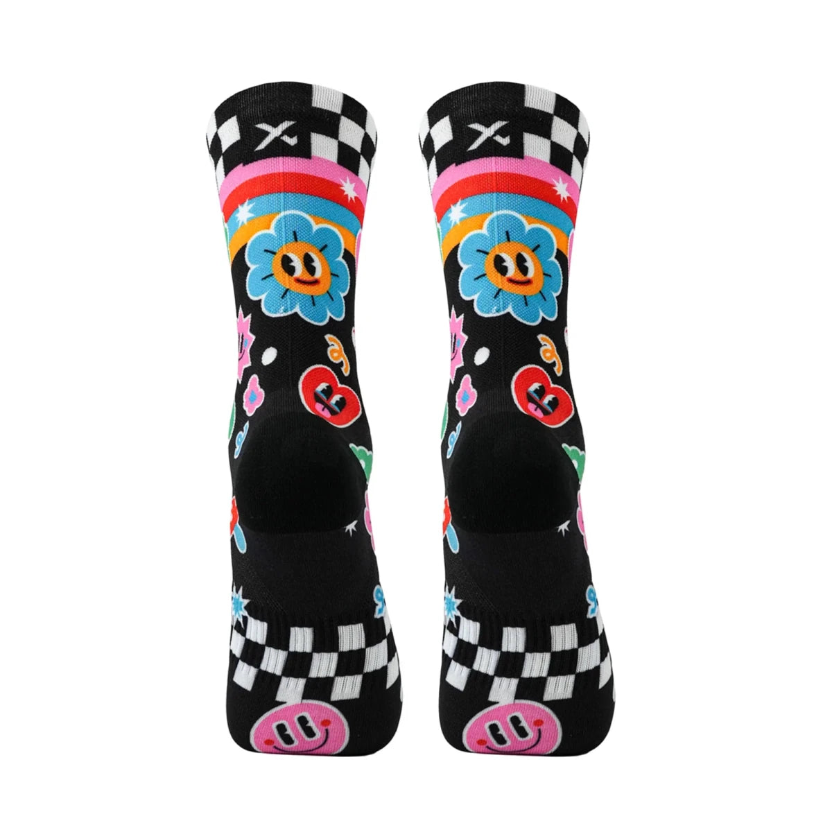 Sox Sticker Casual Crew Socks | The Bike Affair