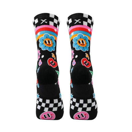 Sox Sticker Casual Crew Socks | The Bike Affair