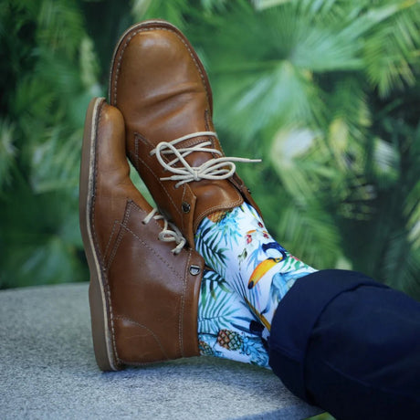 Sox Tropicals Casual Crew Socks | The Bike Affair