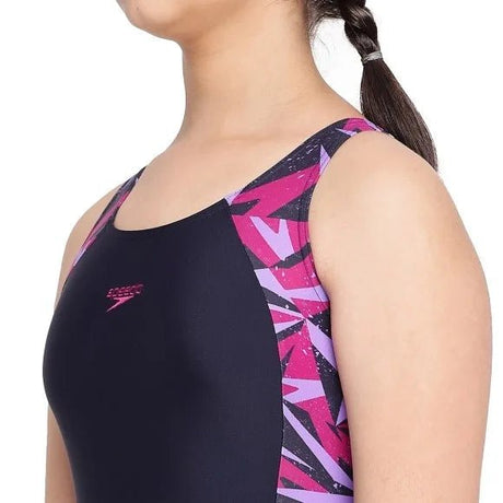 Speedo Hyperboom Splice Mback Girl's Legsuit | The Bike Affair