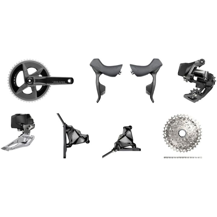 SRAM Rival HRD ETap 2x12 AXS Groupset | The Bike Affair