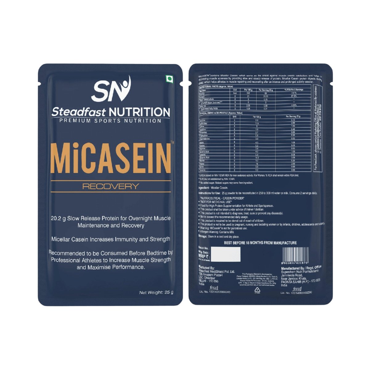 Steadfast MiCasein Recovery | The Bike Affair