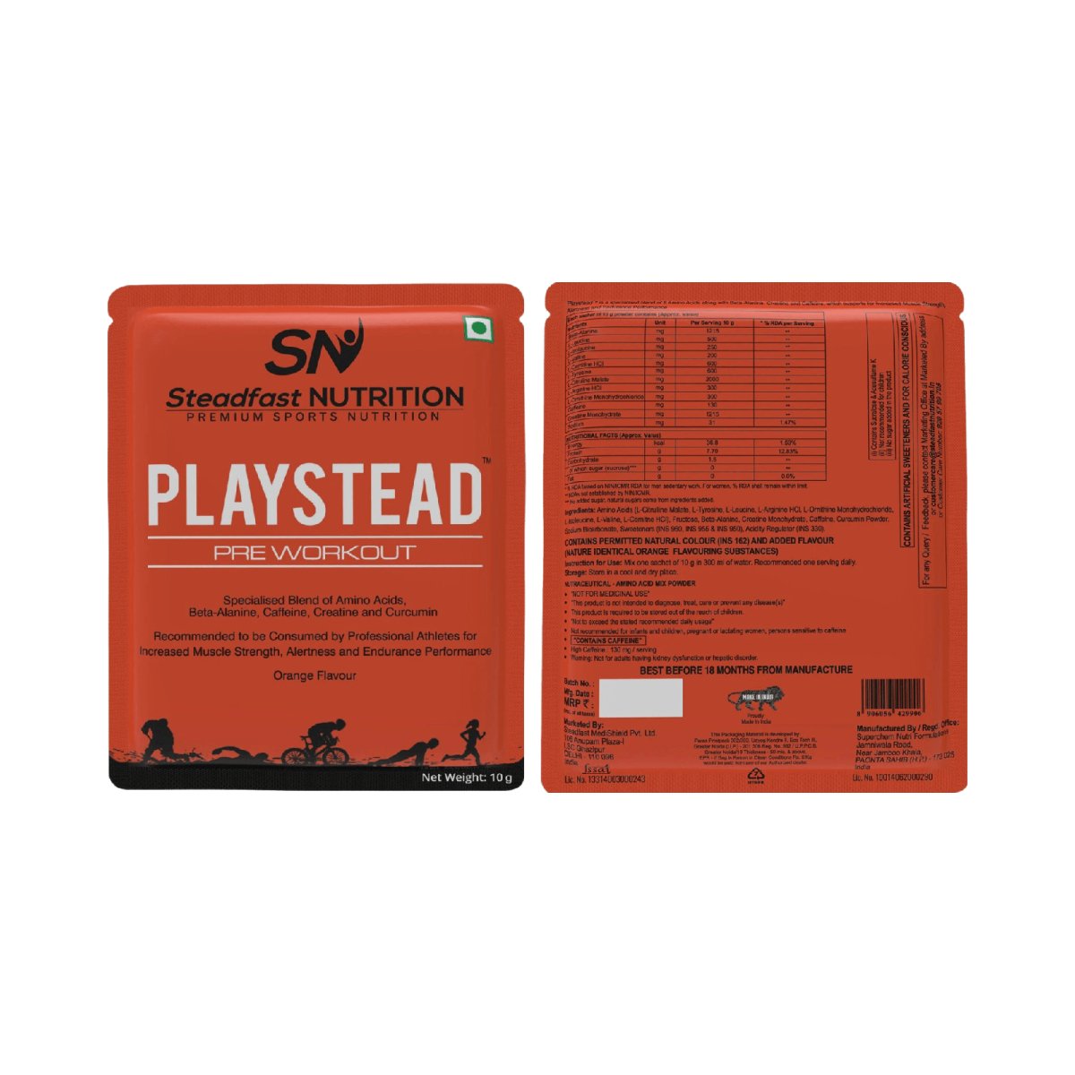 Steadfast PlayStead Pre Workout | The Bike Affair