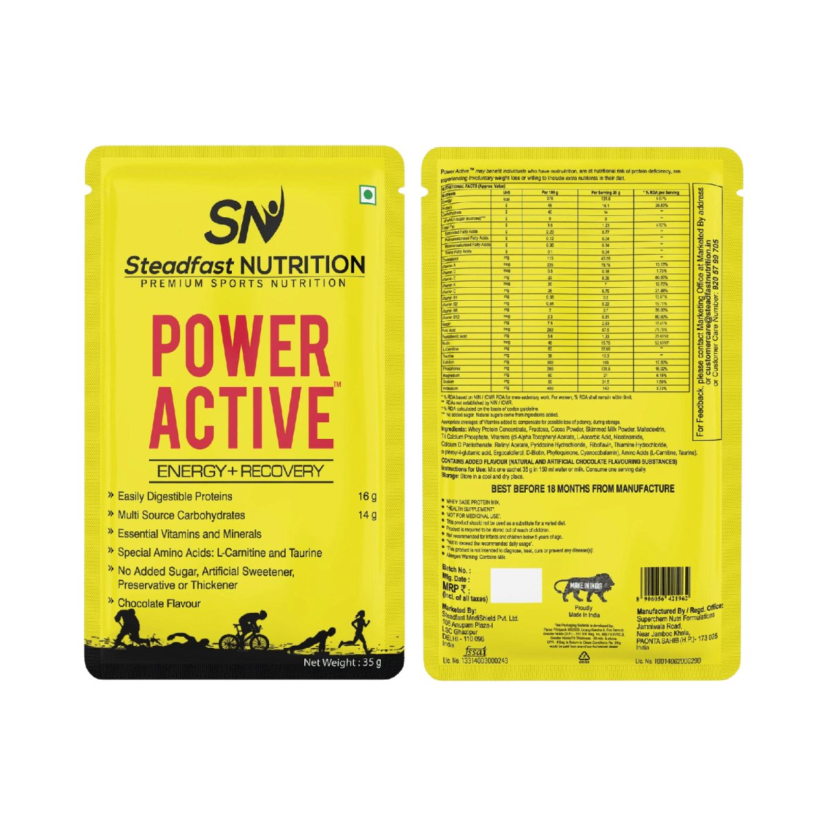 Steadfast Power Active | The Bike Affair