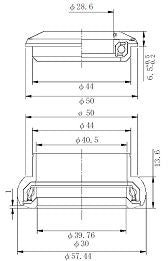 Tangeseiki Technoglide ZS225X Zero - Stack Headset, ZS44/EC44 | The Bike Affair