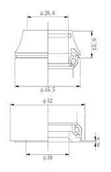Tangeseiki Technolglide IS247 Fully Intergrated Headset 1 - 1/4", IS24/IS47 | The Bike Affair