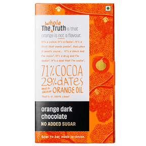 The Whole Truth Dark Chocolate Bars Sweetened with Dates | The Bike Affair