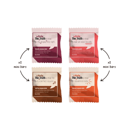 The Whole Truth Mini Protein Bars Everyone Party - Pack of 8 | The Bike Affair