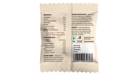 The Whole Truth Mini Protein Bars Everyone Party - Pack of 8 | The Bike Affair