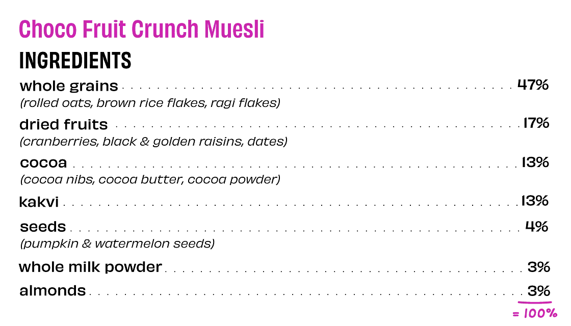 The Whole Truth Muesli 325g | The Bike Affair