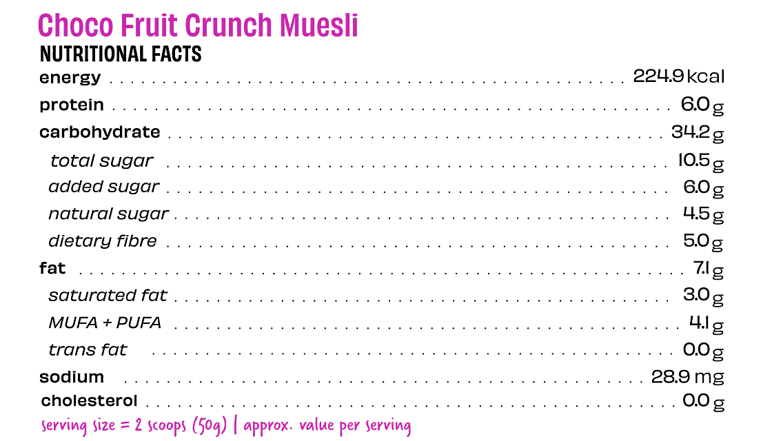 The Whole Truth Muesli 325g | The Bike Affair