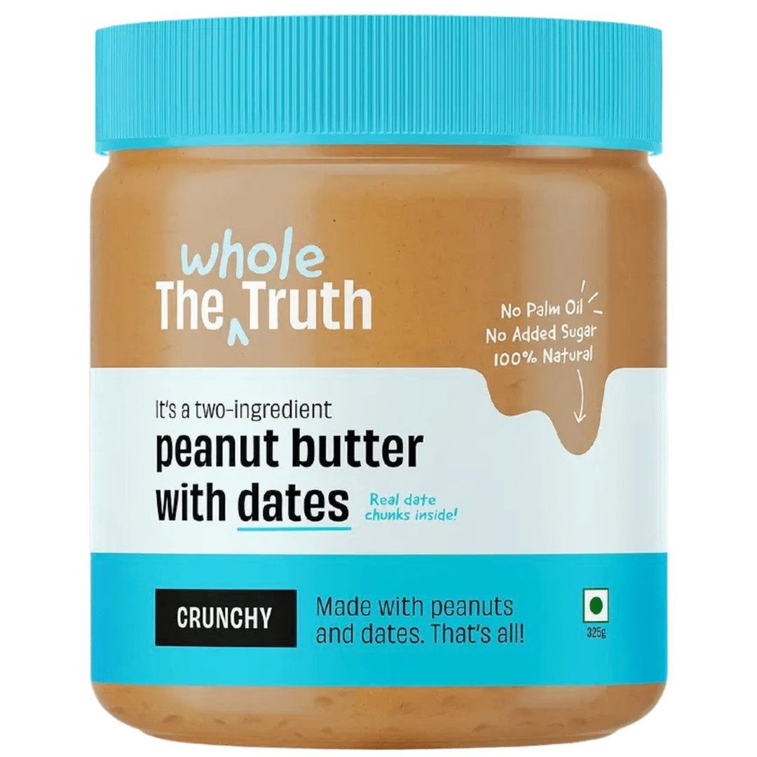 The Whole Truth Peanut Butter with Dates 325g | The Bike Affair