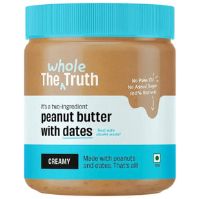The Whole Truth Peanut Butter with Dates 325g | The Bike Affair