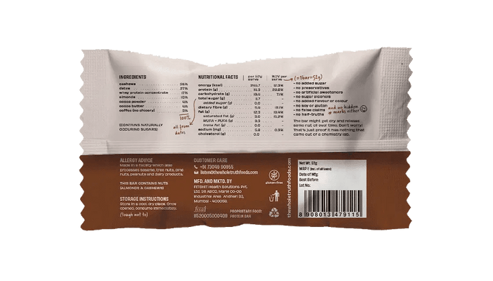 The Whole Truth Protein Bars | The Bike Affair