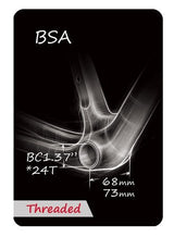 Token BB29BSA BSA English Thread Ceramic Bottom Bracket For SRAM Dub Crankset | The Bike Affair
