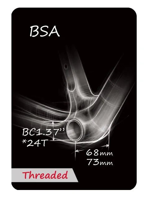 Token External Cups English Thread Bottom Bracket For 30mm Spindle | The Bike Affair