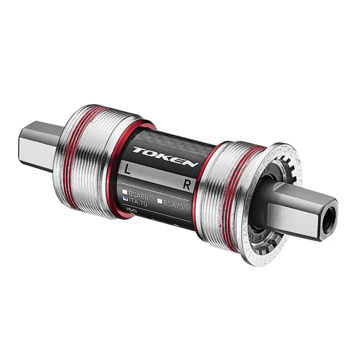 Token JIS Square Tapered CRO Axle Alloy Cups Bottom Bracket | The Bike Affair