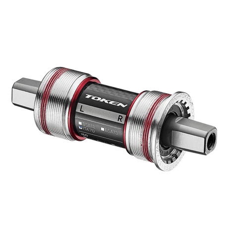 Token JIS Square Tapered CRO Axle Alloy Cups Bottom Bracket | The Bike Affair
