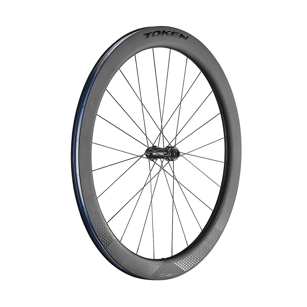 Token Konax Pro 52.3mm Tubeless Carbon Disc Brake Wheelset | The Bike Affair