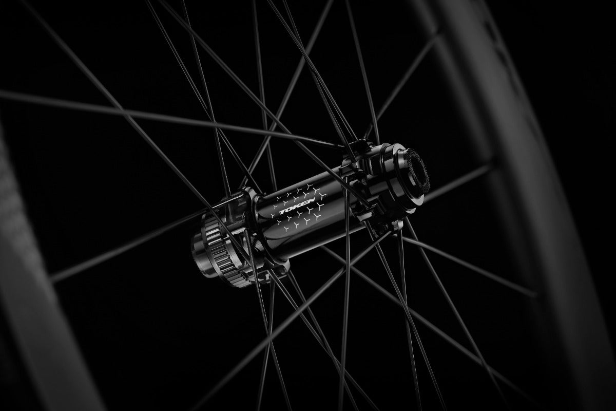 Token Konax Pro 52.3mm Tubeless Carbon Disc Brake Wheelset | The Bike Affair
