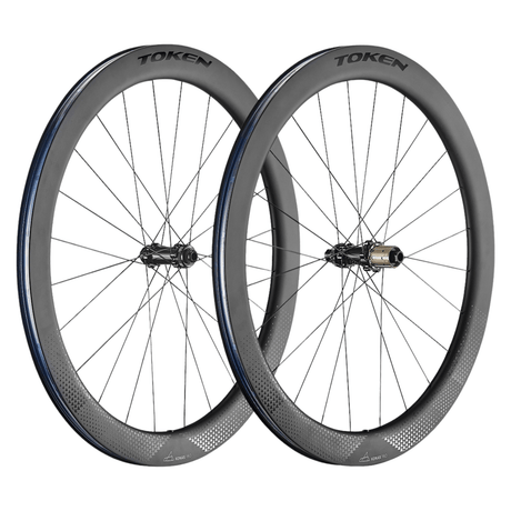 Token Konax Pro 52.3mm Tubeless Carbon Disc Brake Wheelset | The Bike Affair