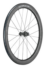 Token Konax Pro 52mm Clincher SRAM/Shimano Full Carbon Rim Brake 11/12 Speed Wheelset | The Bike Affair