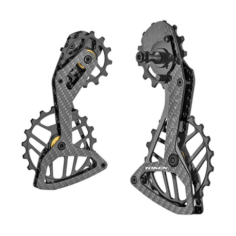Token Shuriken Oversized Pulley Set For 12 Speed Shimano Ultegra Di2 and Dura Ace Di2 | The Bike Affair