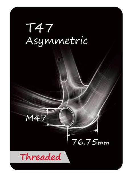 Token T47 Asymmetric Bottom Bracket | The Bike Affair