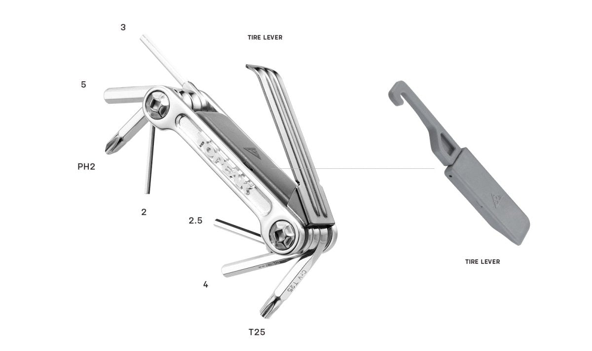 Topeak Mini 9 Pro Function Tool | The Bike Affair