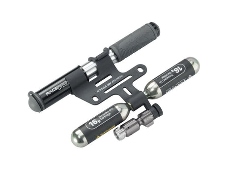 Topeak Mount Tri - Backup Air Station Mini Pump & CO2 Inflator | The Bike Affair