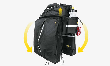 Topeak MTS Trunkbag DXP Pannier Bag with Strapmount | The Bike Affair