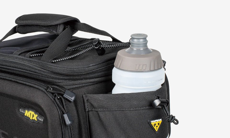 Topeak MTX Trunkbag DX Pannier Bag on Quicktrack | The Bike Affair