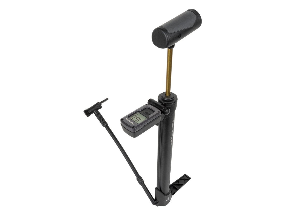 Topeak Turbo Morph Digital Mini Pump 2B - Gauge | The Bike Affair