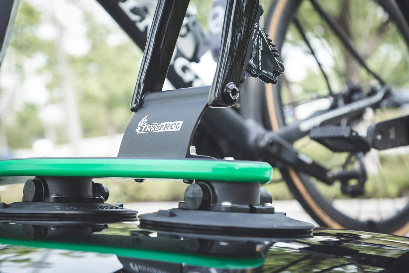 TreeFrog 15x110mm Thru Axle Fork Mount | The Bike Affair