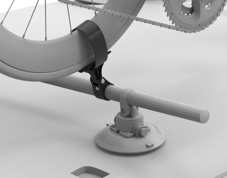 TreeFrog RoundBar Universal Fork Mount with Rear Wheel Holder | The Bike Affair