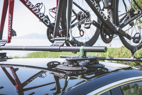 TreeFrog RoundBar Universal Fork Mount with Rear Wheel Holder | The Bike Affair