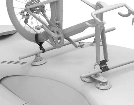 TreeFrog RoundBar Universal Fork Mount with Rear Wheel Holder | The Bike Affair