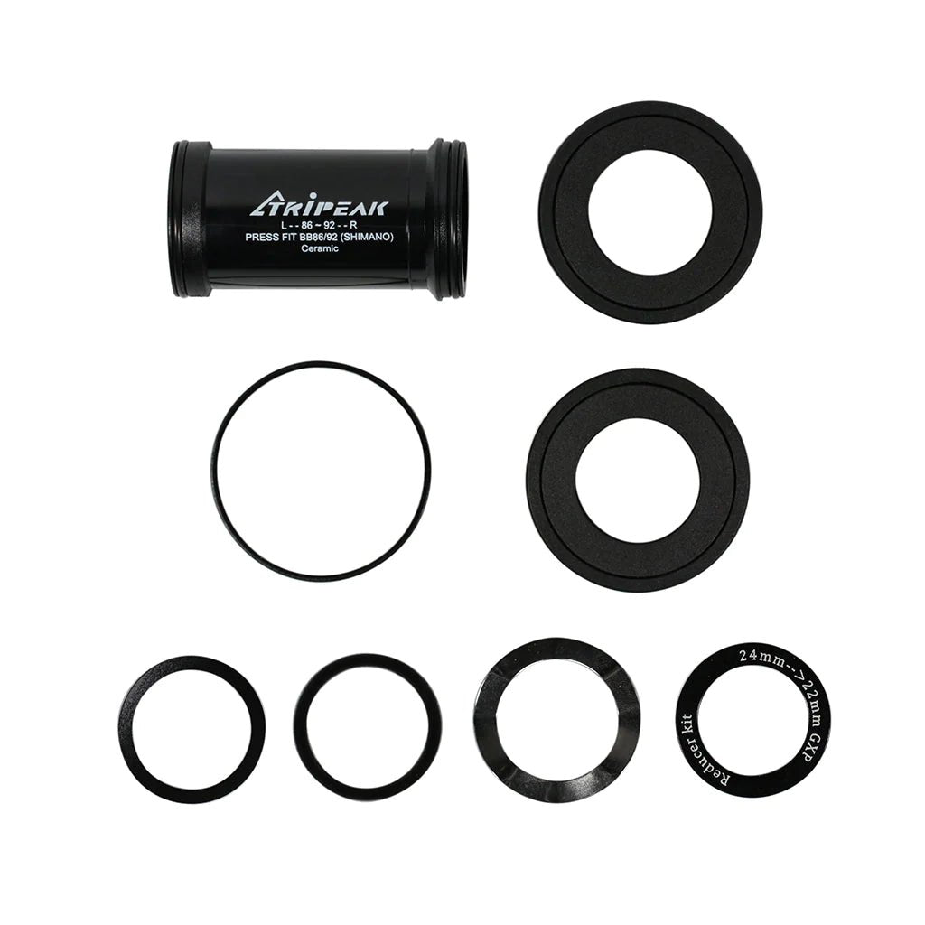 Tripeak BB86 Pressfit Bottom Bracket Ceramic, Shimano (86-92mm) | The Bike Affair