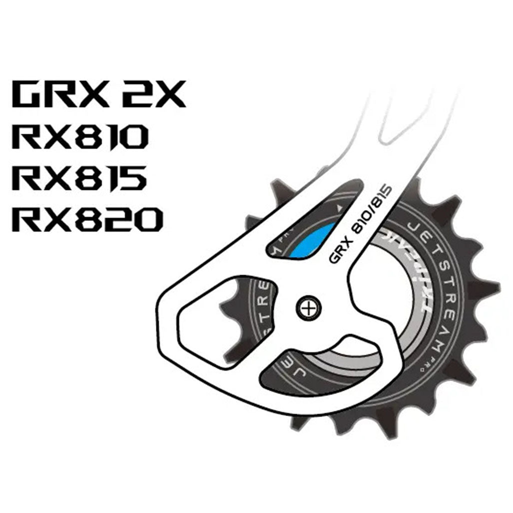 Tripeak Oversize Pulley Kit 11/18T, Ceramic Bearing (Shimano GRX 2X) | The Bike Affair