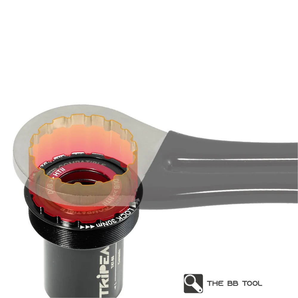 Tripeak T47-86mm (Road) 3-in-1 Core G5 Ceramic Bottom Bracket | The Bike Affair