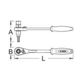 Unior 1621/1ABI-US Ratchet Wrench 14X8 | The Bike Affair