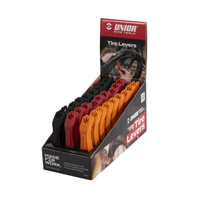 Unior 1657ST-US Set of Tire Levers in a Box, 27 Pairs | The Bike Affair