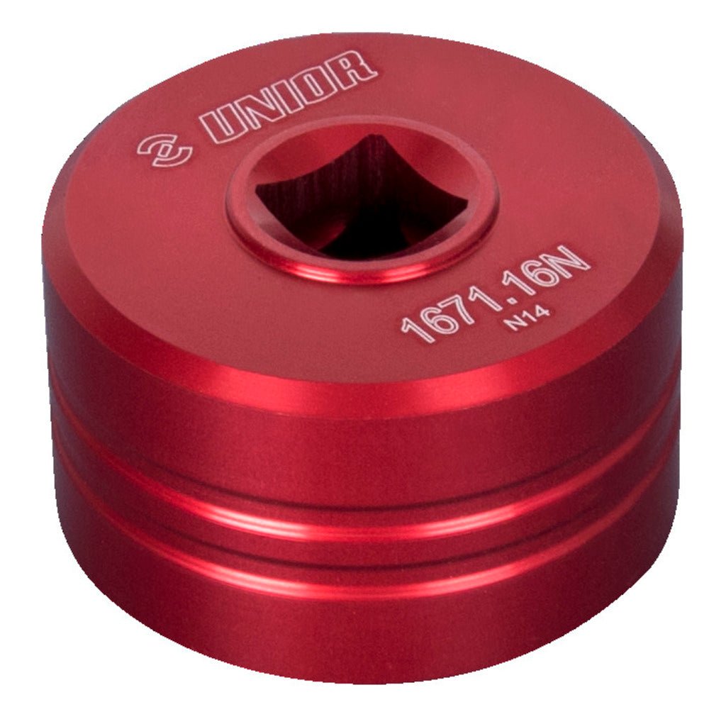 Unior 1671.16N Bottom Bracket Socket 16 Notch | The Bike Affair
