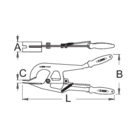 Unior 1678/2BI Bike Frame Spreader Tool | The Bike Affair