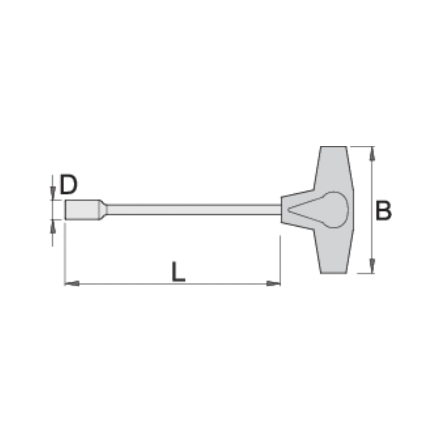 Unior 193N Socket Wrench with T- Handle - 12 | The Bike Affair