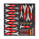 Unior Set3- 2600A-TR Set of Tools in Tray for Production Repair | The Bike Affair