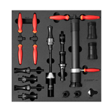 Unior Set3-2600C-US Set of Tools in Tray 3 for 2600C - Frame Preparation Tools | The Bike Affair
