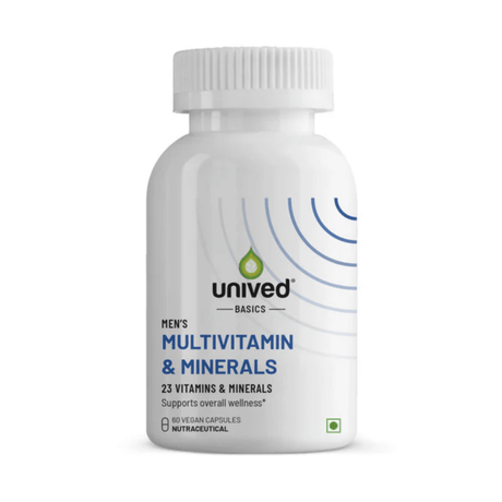 Unived Basics Multivitamin & Minerals - Men Vegan Capsules | The Bike Affair